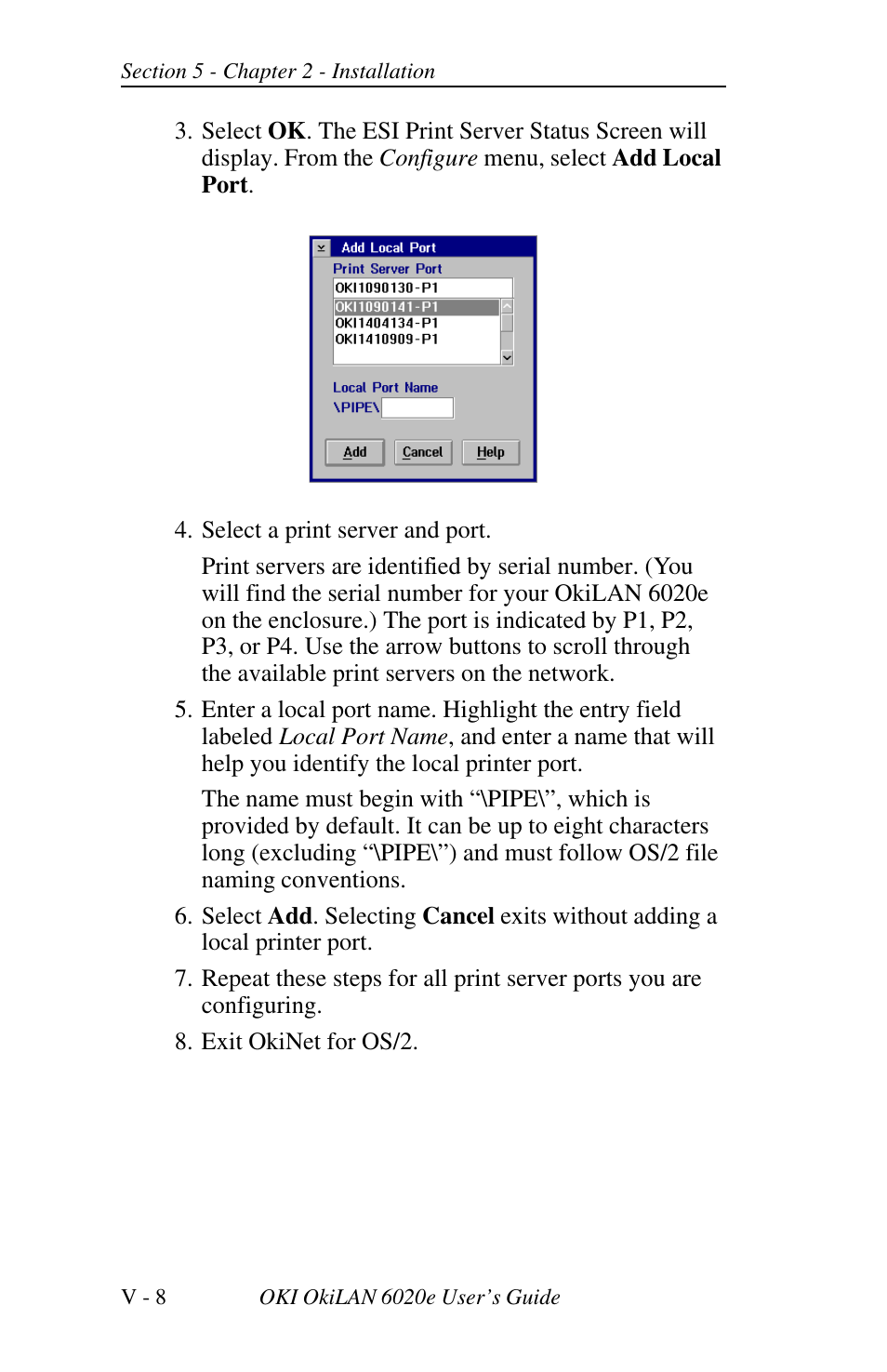 Oki lan 6020E User Manual | Page 172 / 226