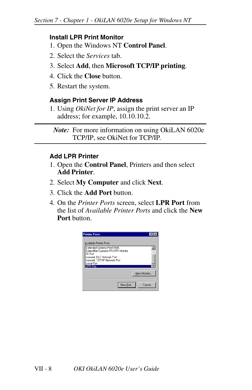 Oki lan 6020E User Manual | Page 206 / 226
