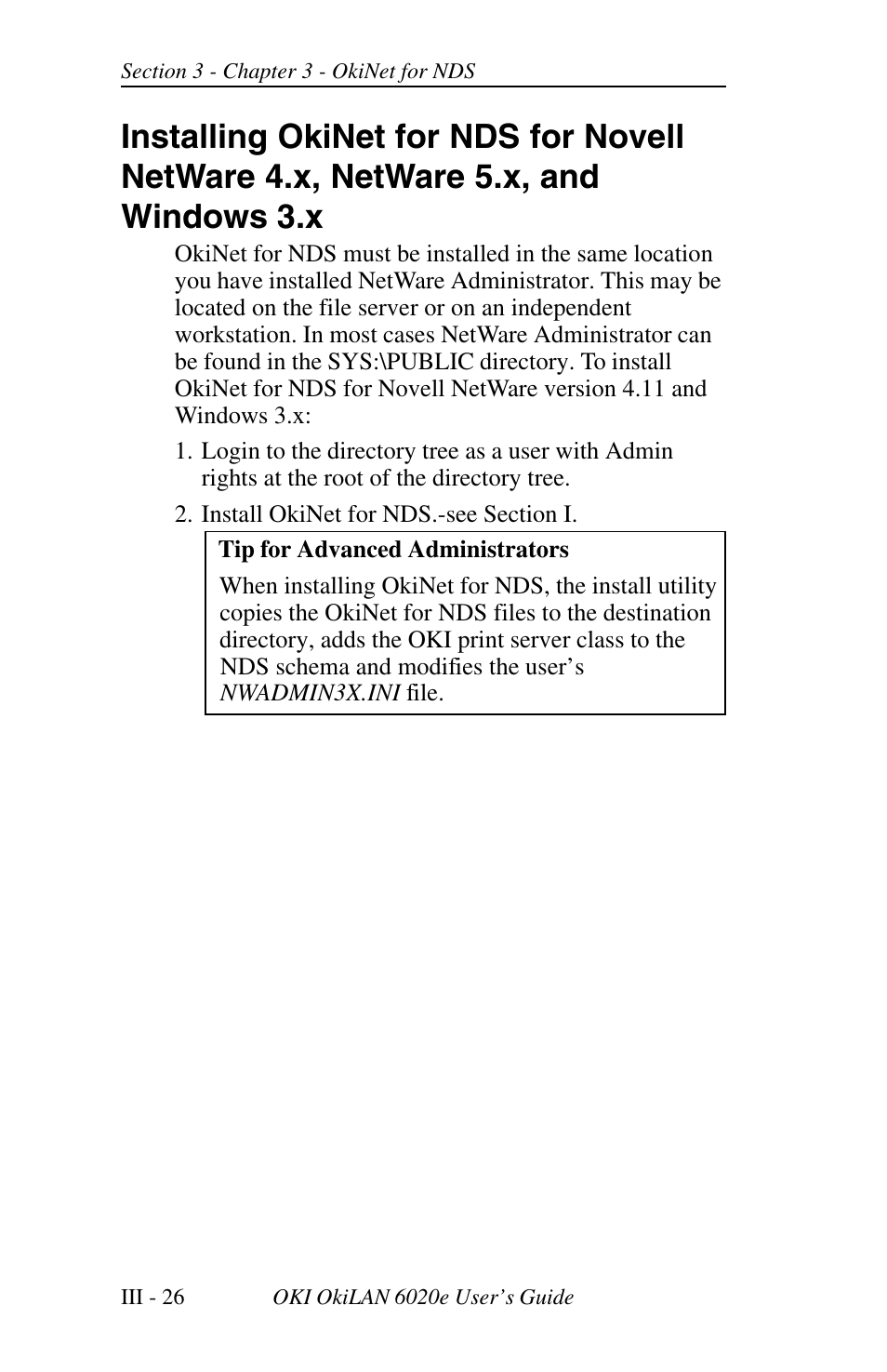 Oki lan 6020E User Manual | Page 70 / 226