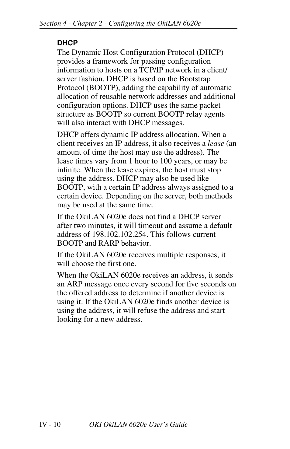 Oki lan 6020E User Manual | Page 92 / 226