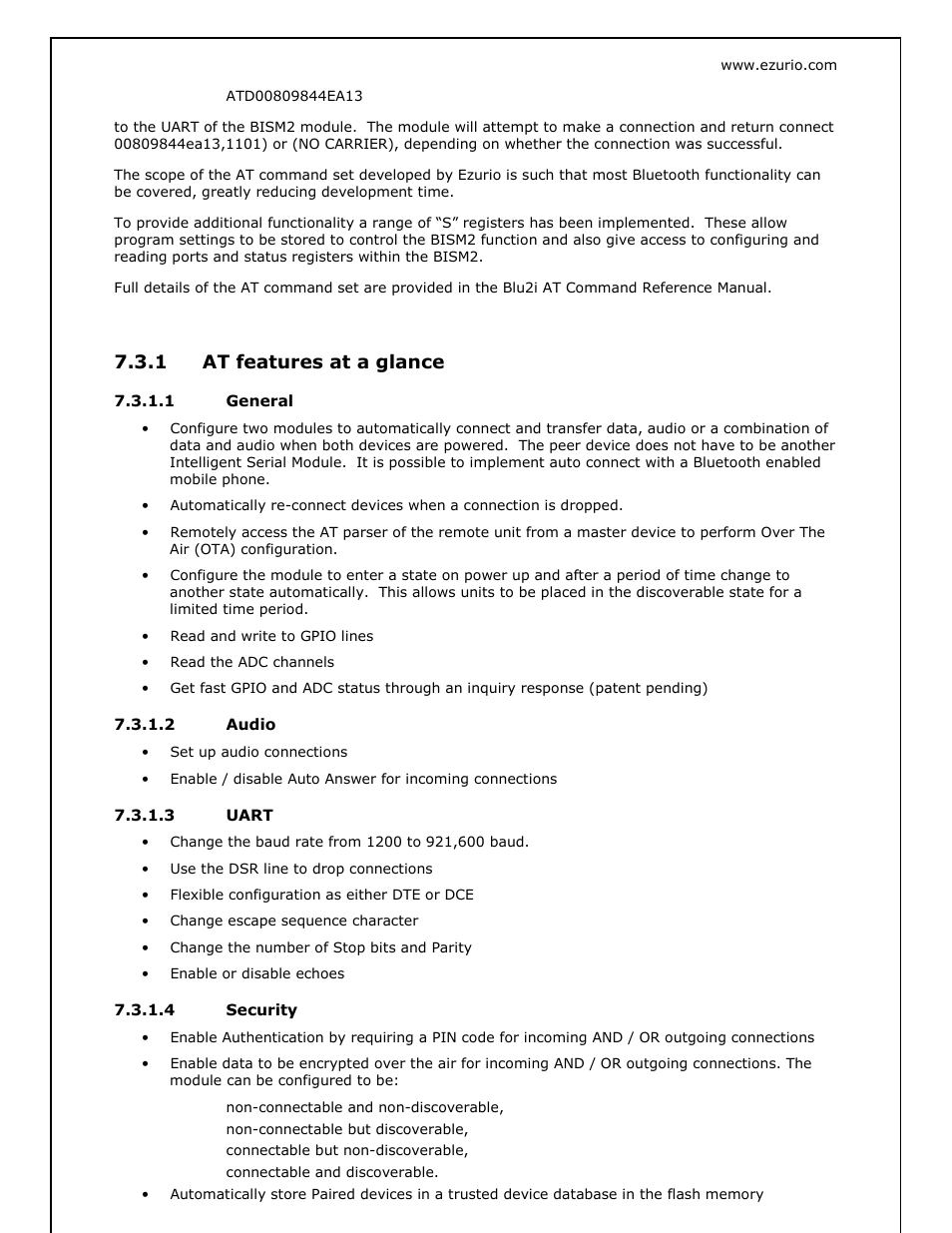 1 at features at a glance | Oki BISM2 User Manual | Page 14 / 34