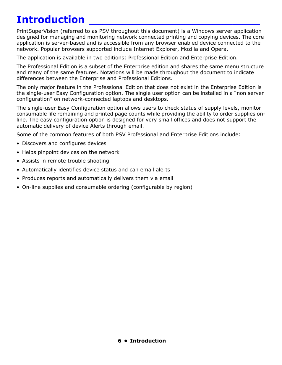 Introduction | Oki PrintSuperVision 59318401 User Manual | Page 6 / 78
