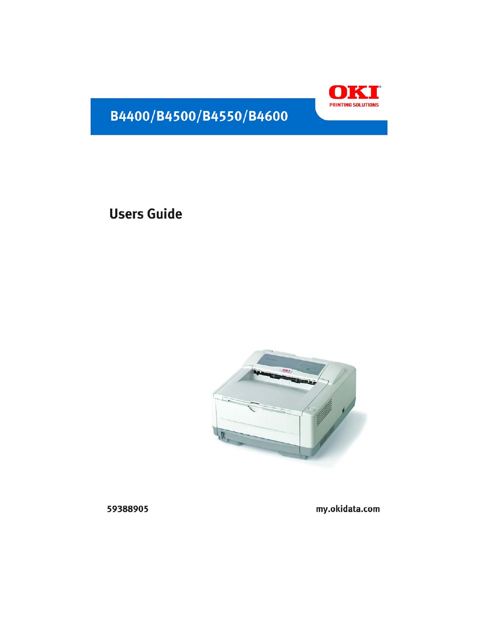 Oki B 4400 User Manual | 106 pages