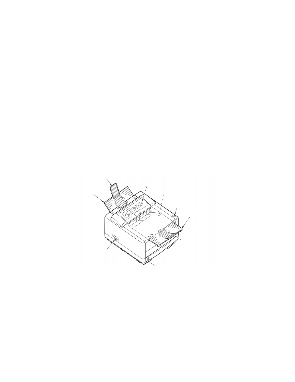Printer components | Oki B 4400 User Manual | Page 10 / 106