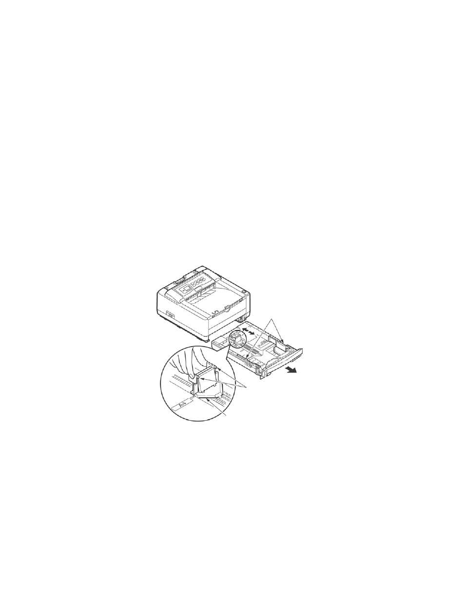 Installing paper | Oki B 4400 User Manual | Page 67 / 106
