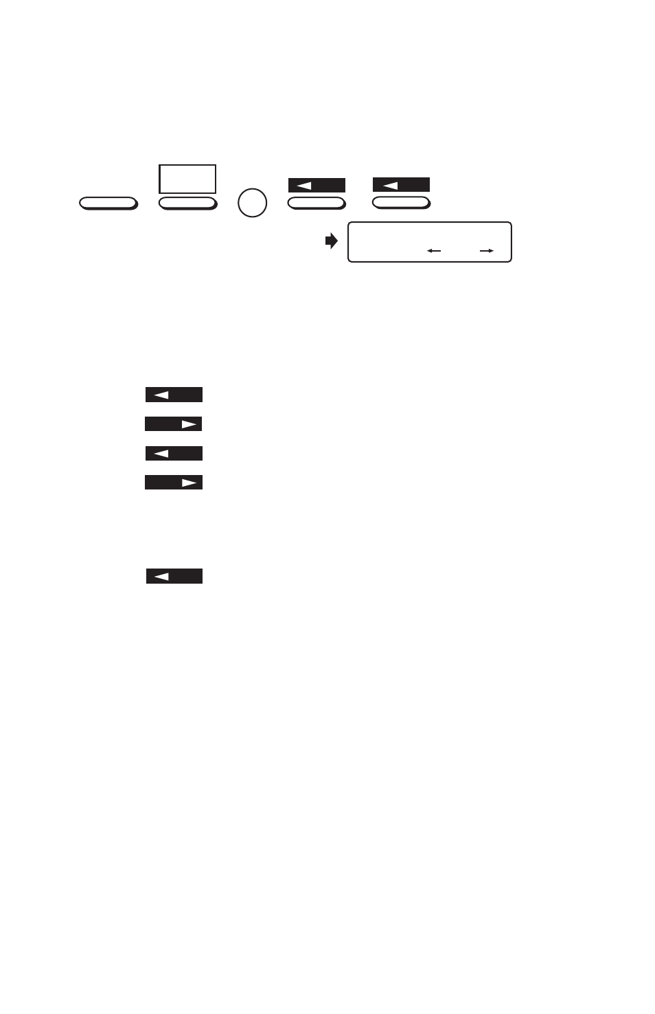 Until the display shows pbx line, [off]. 5 press, The display changes to pbx line, [on]. 6 press | Oki 87 User Manual | Page 39 / 124