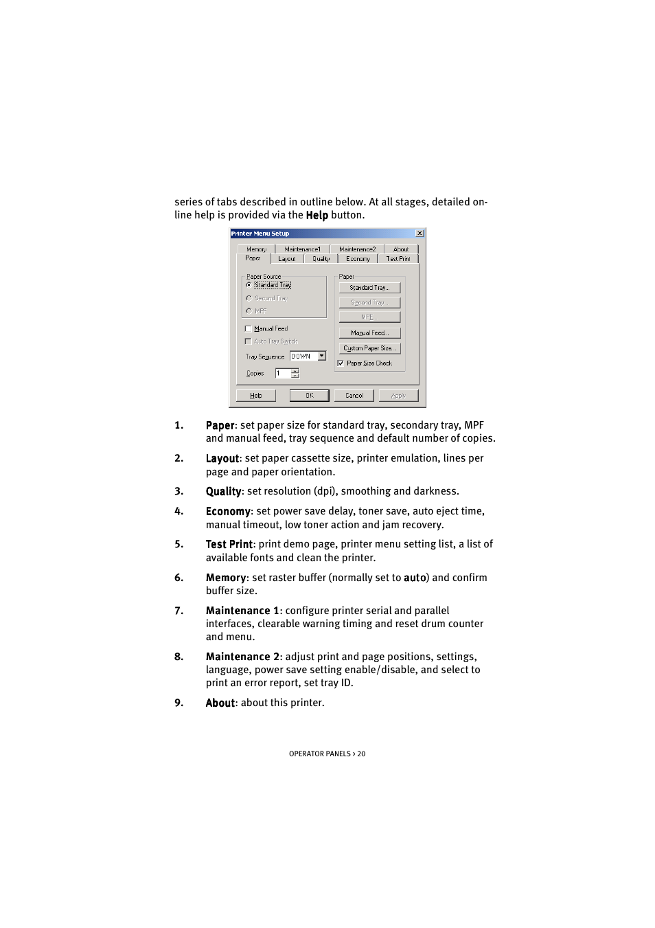 Oki B 4300 User Manual | Page 20 / 89