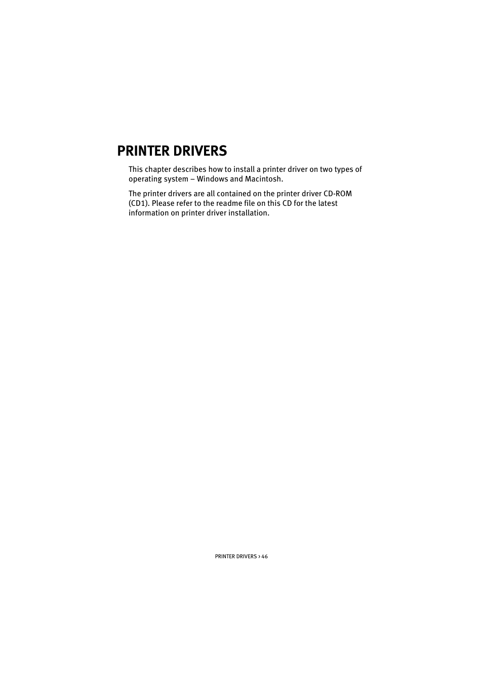 Printer drivers | Oki B 4300 User Manual | Page 46 / 89