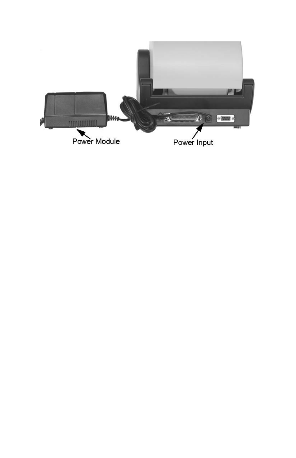 Printer power connection, Printer interface connection | Oki X400 User Manual | Page 8 / 27