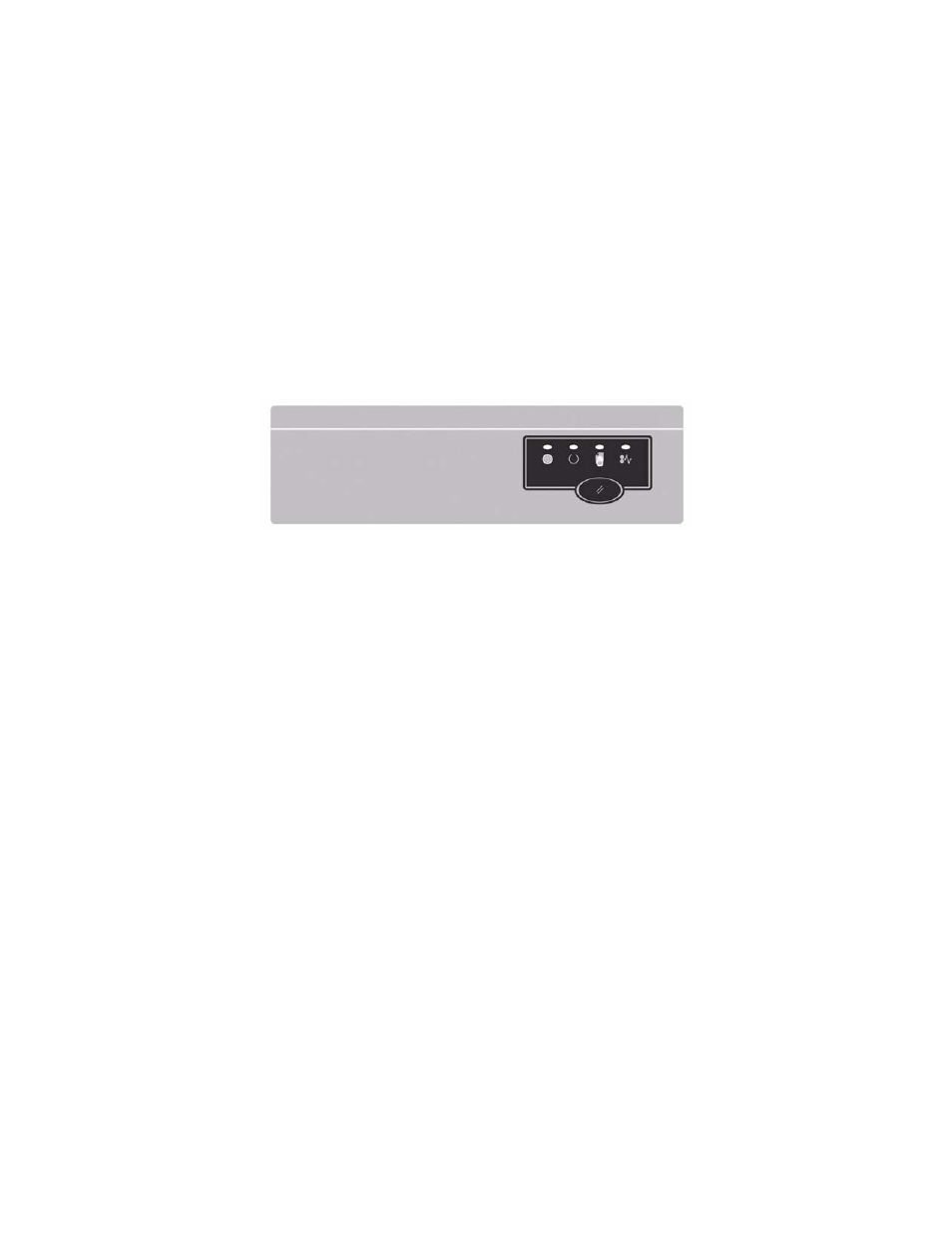 B4100, b4250, Operator panel, Led indicators | Operator panel led indicators, Power on led (green) | Oki B 4250 User Manual | Page 16 / 90