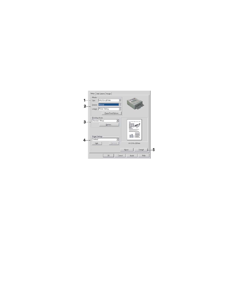 Pcl emulation | Oki B 4250 User Manual | Page 50 / 90