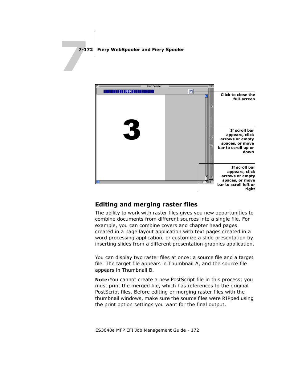 Editing and merging raster files | Oki ES3640E User Manual | Page 172 / 220