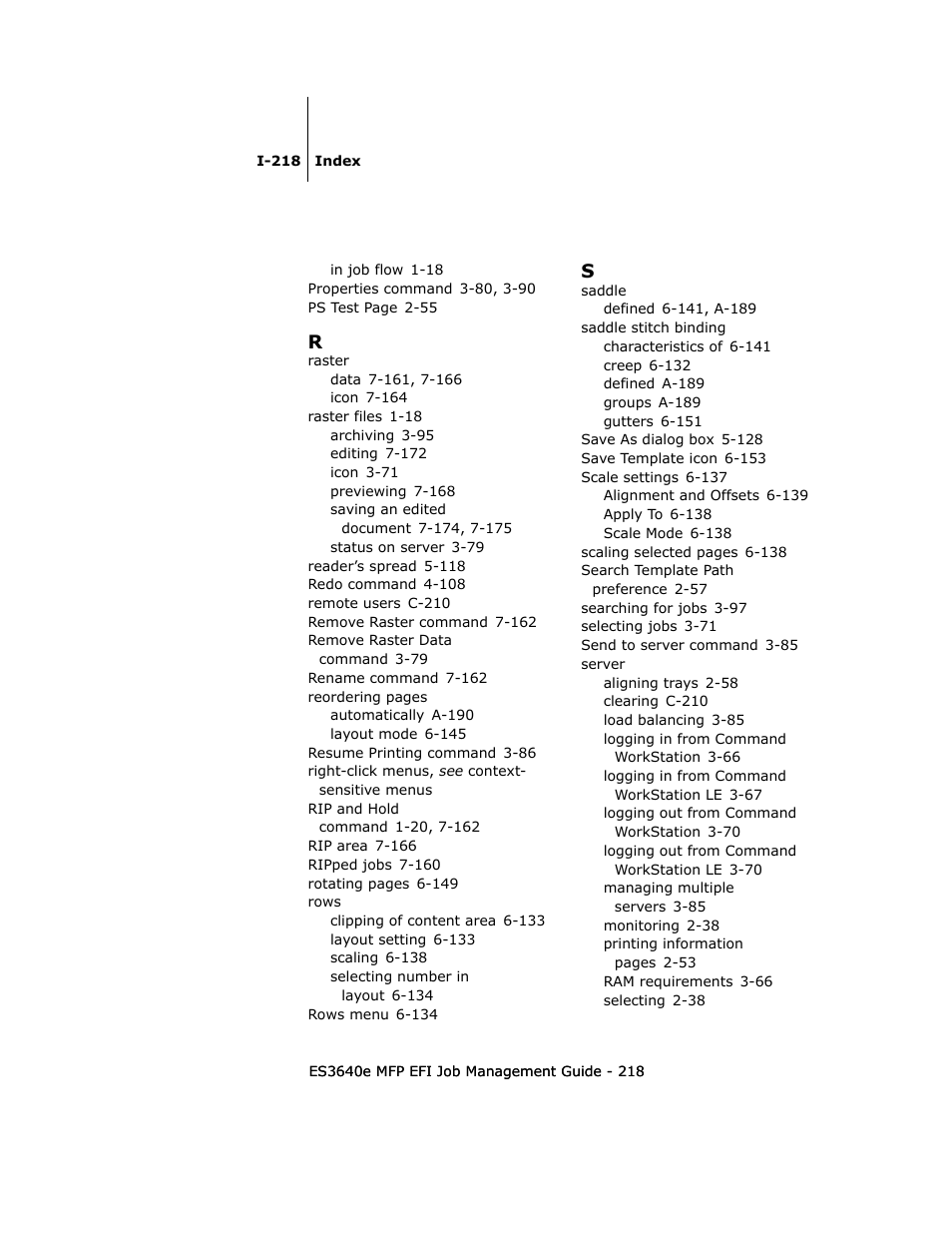 Oki ES3640E User Manual | Page 218 / 220