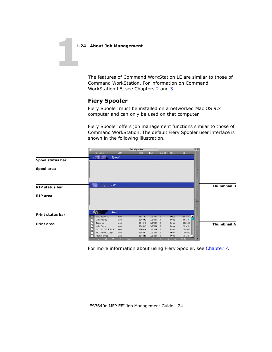 Fiery spooler | Oki ES3640E User Manual | Page 24 / 220