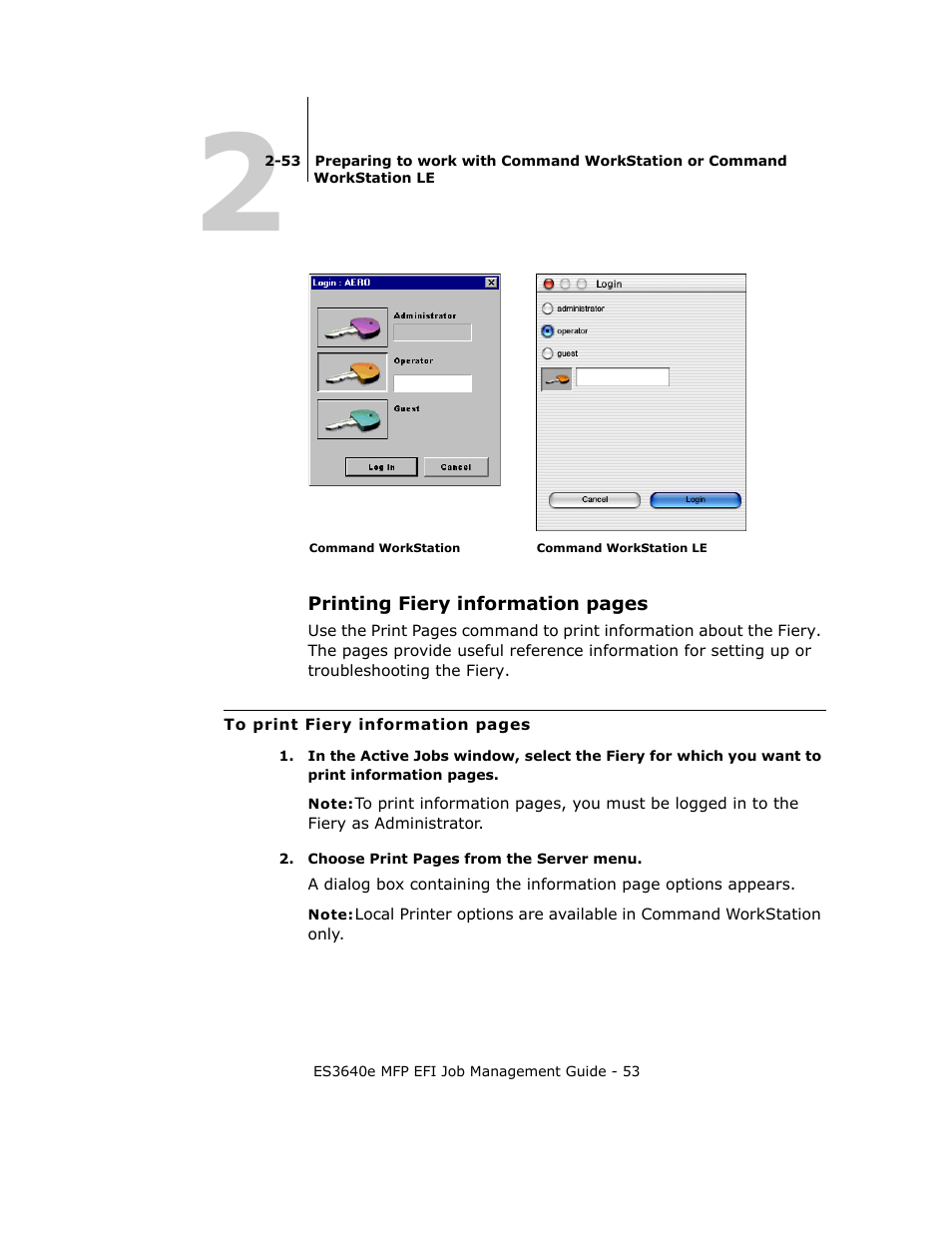 Oki ES3640E User Manual | Page 53 / 220