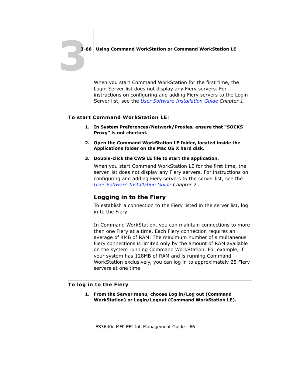 Logging in to the fiery | Oki ES3640E User Manual | Page 66 / 220