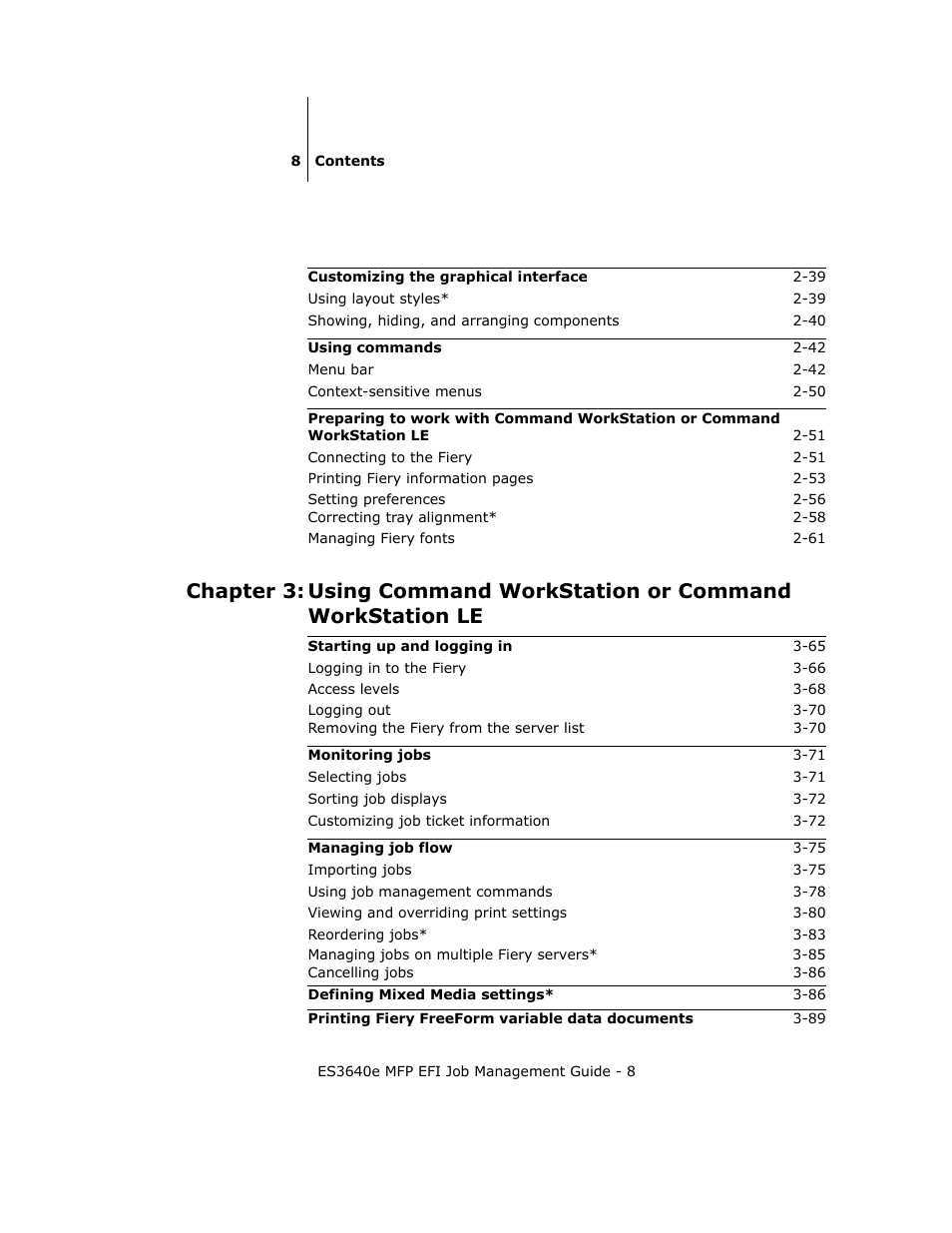Oki ES3640E User Manual | Page 8 / 220
