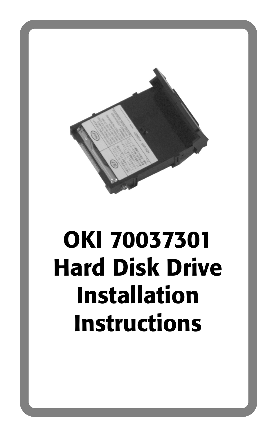 Oki 70037301 User Manual | 16 pages