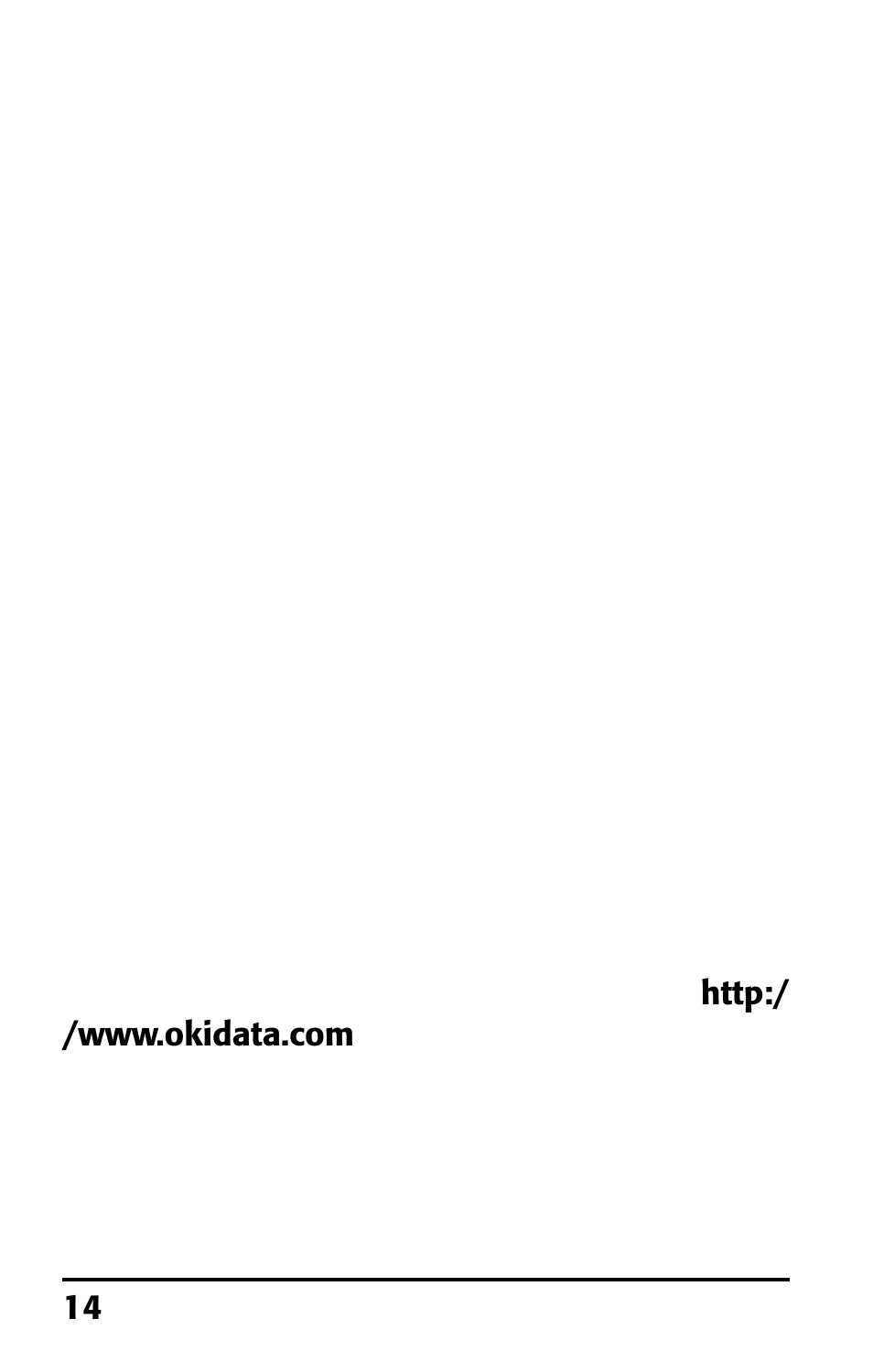 Oki 70037301 User Manual | Page 14 / 16