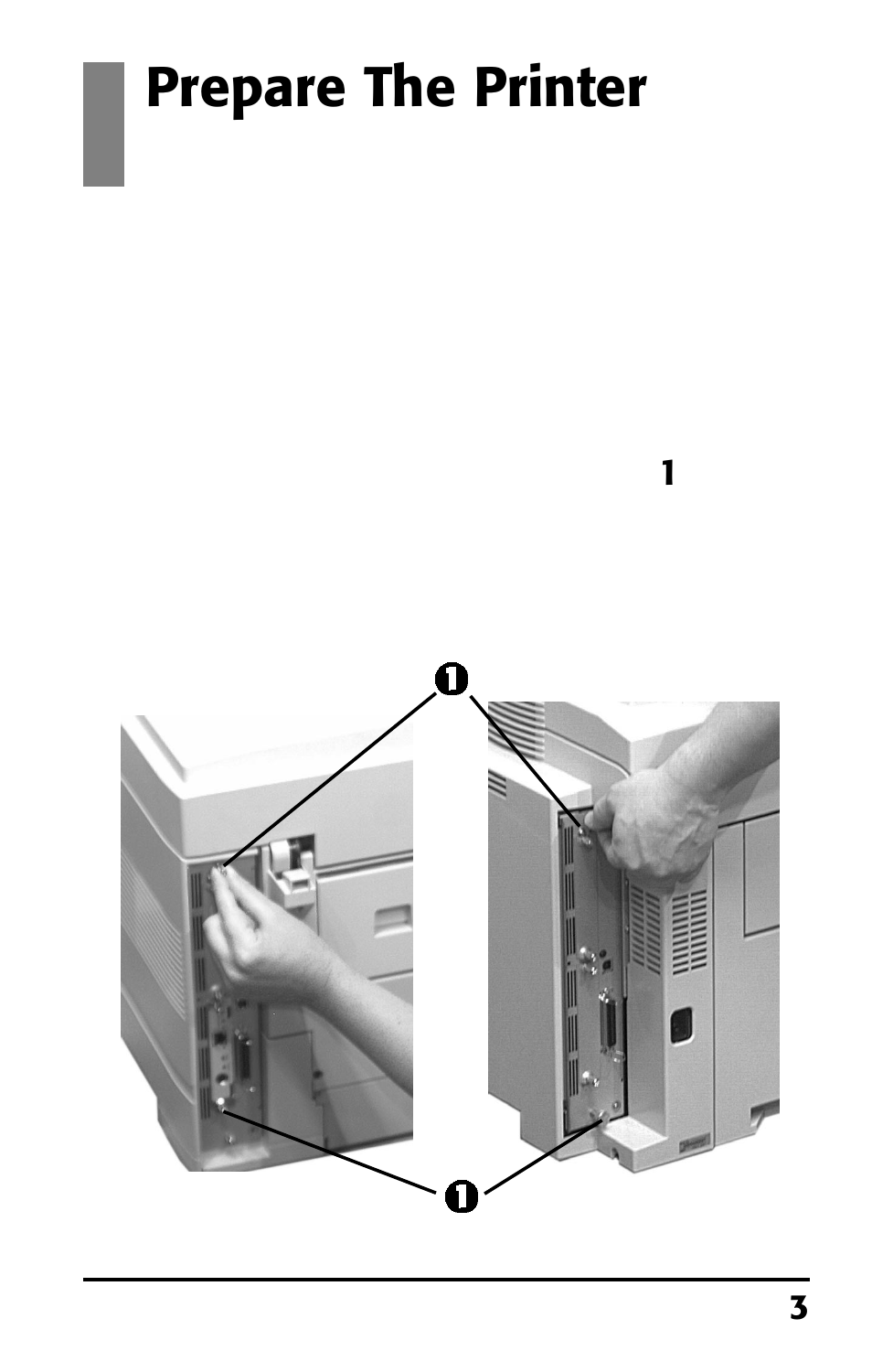 Prepare the printer | Oki 70037301 User Manual | Page 3 / 16