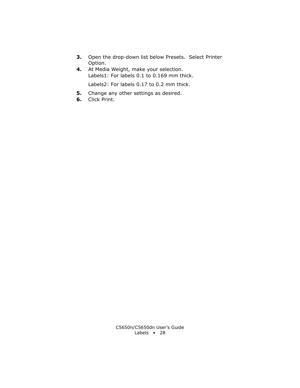 Oki C 5650n User Manual | Page 28 / 225