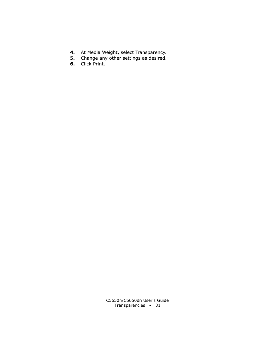 Oki C 5650n User Manual | Page 31 / 225