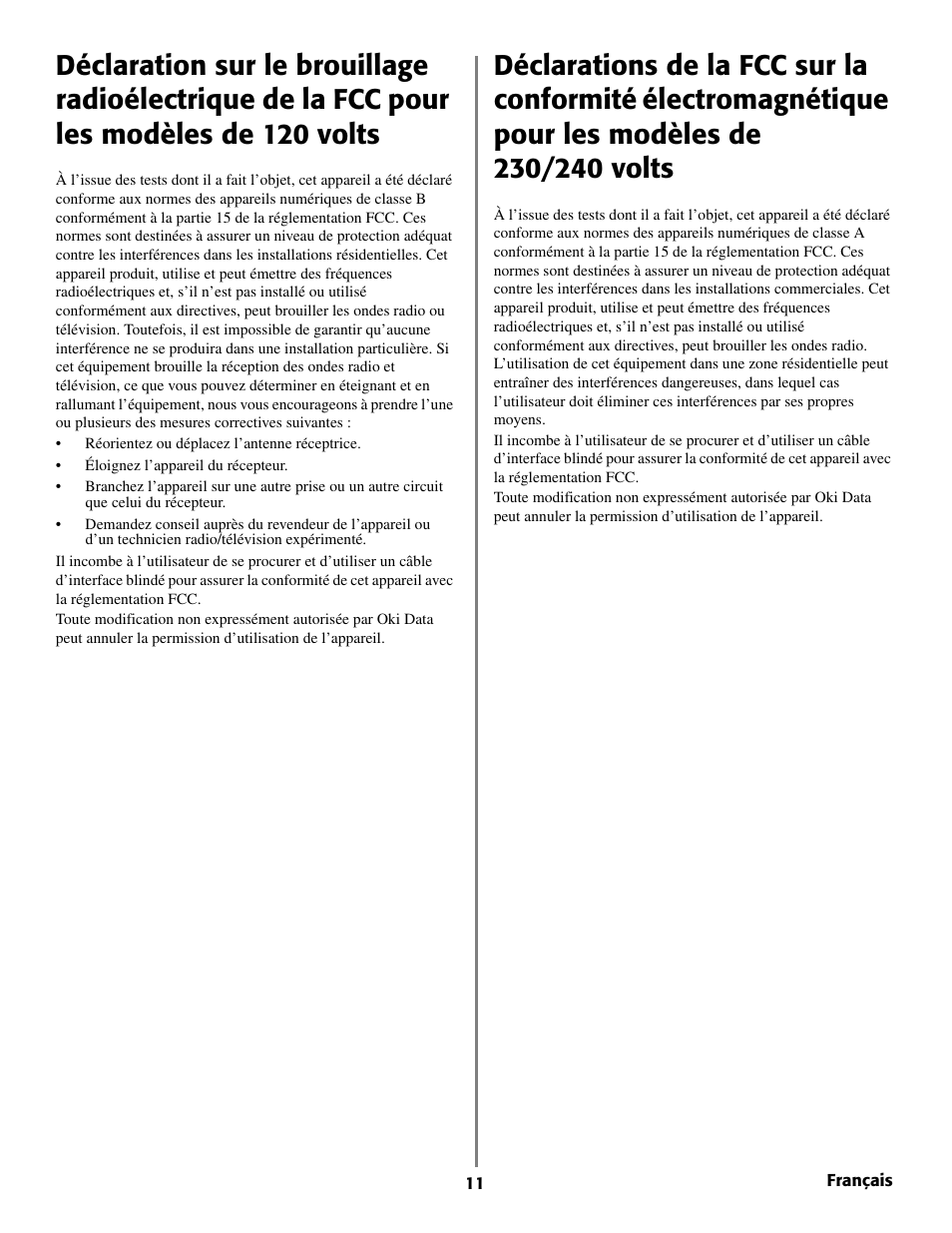 Oki B 4350 User Manual | Page 11 / 32