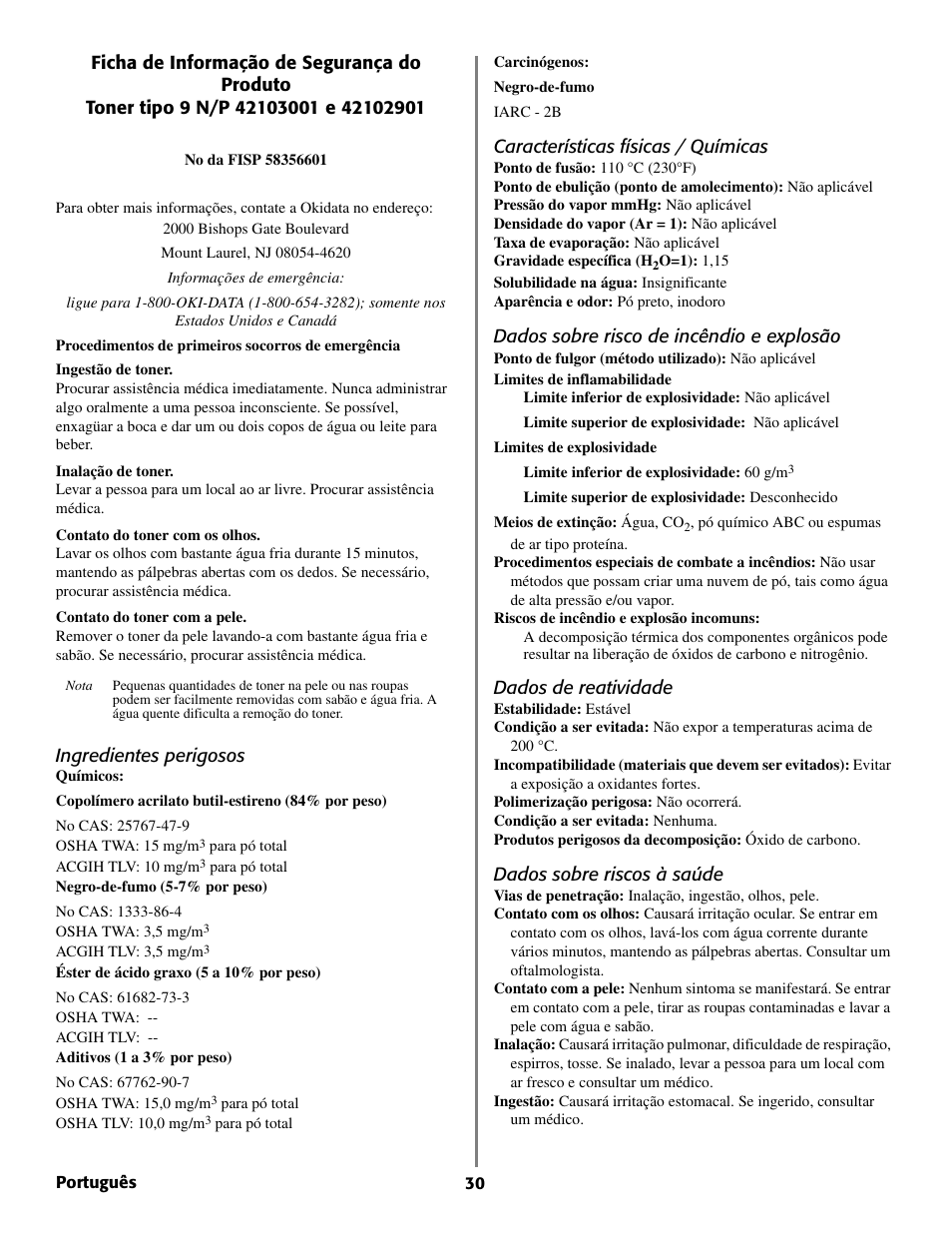 Oki B 4350 User Manual | Page 30 / 32