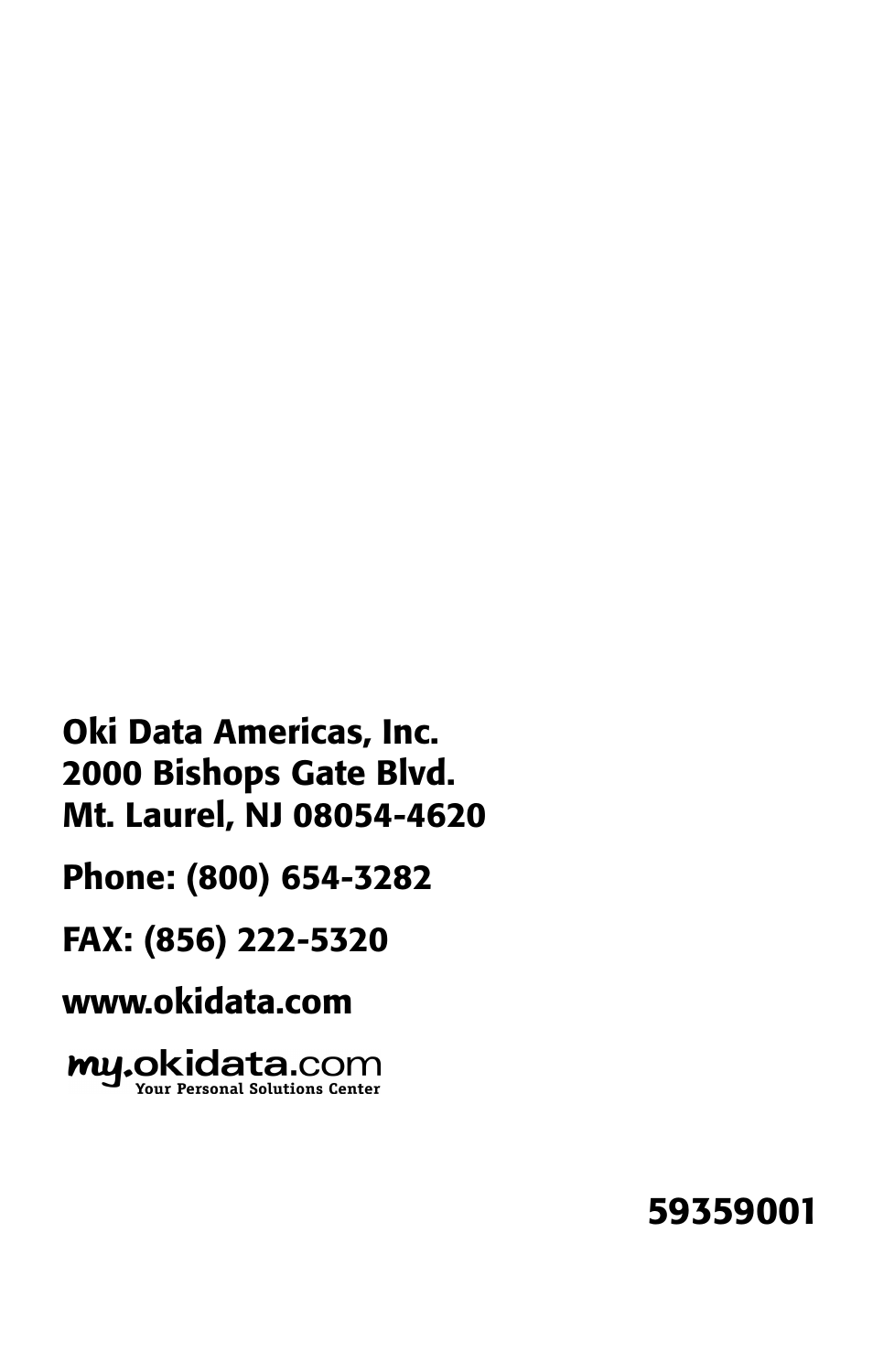 Oki 70043501 User Manual | Page 20 / 20