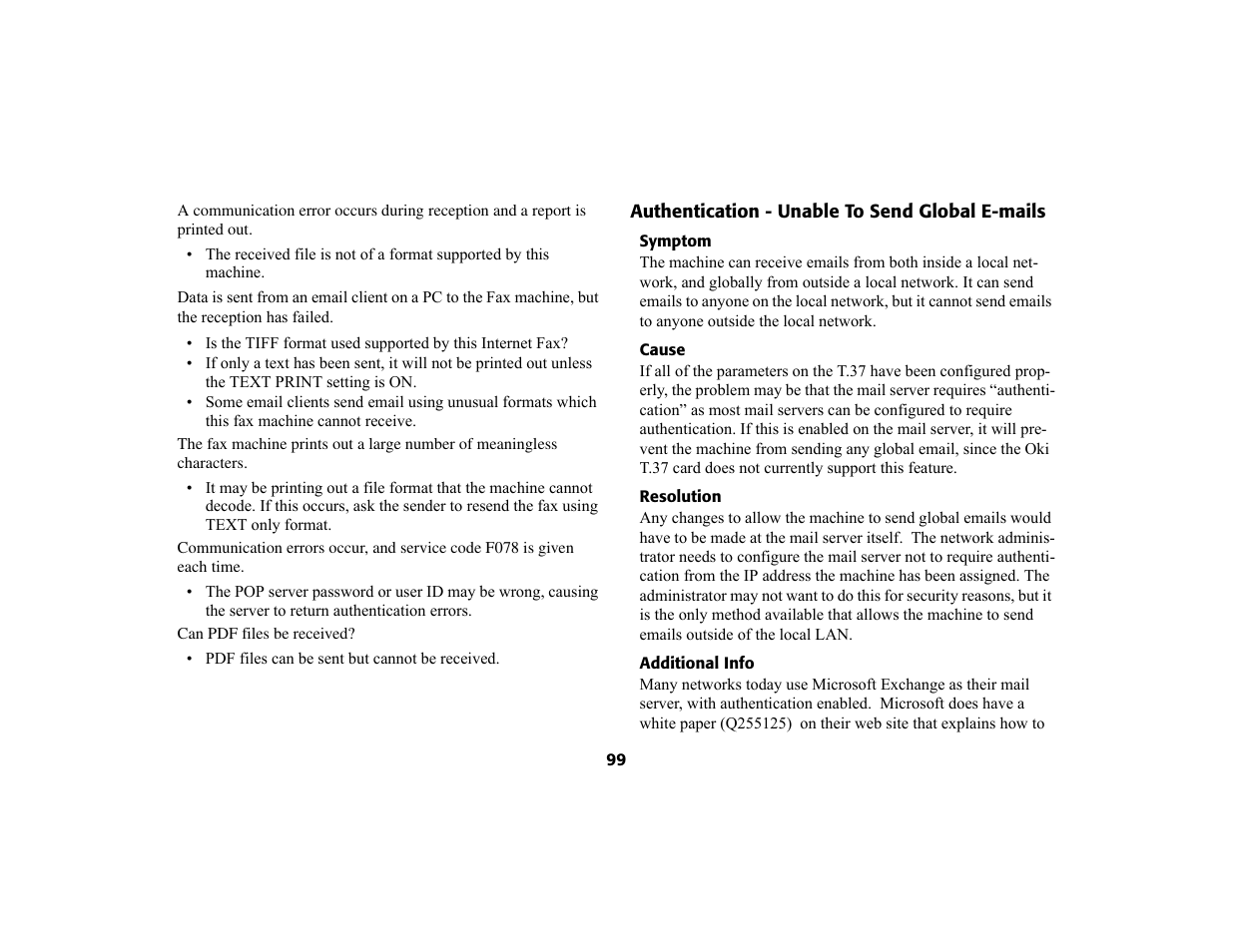 Oki 56801 User Manual | Page 105 / 124