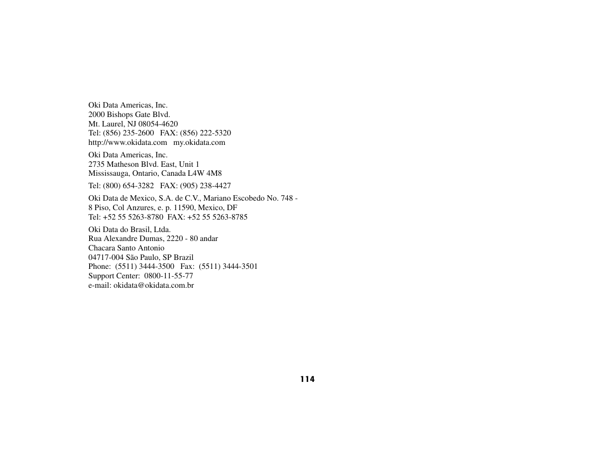 Oki 56801 User Manual | Page 120 / 124