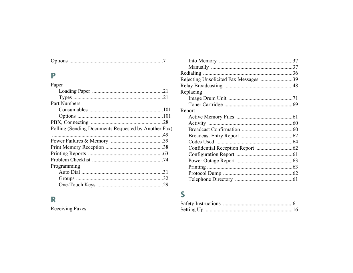 Oki 56801 User Manual | Page 123 / 124