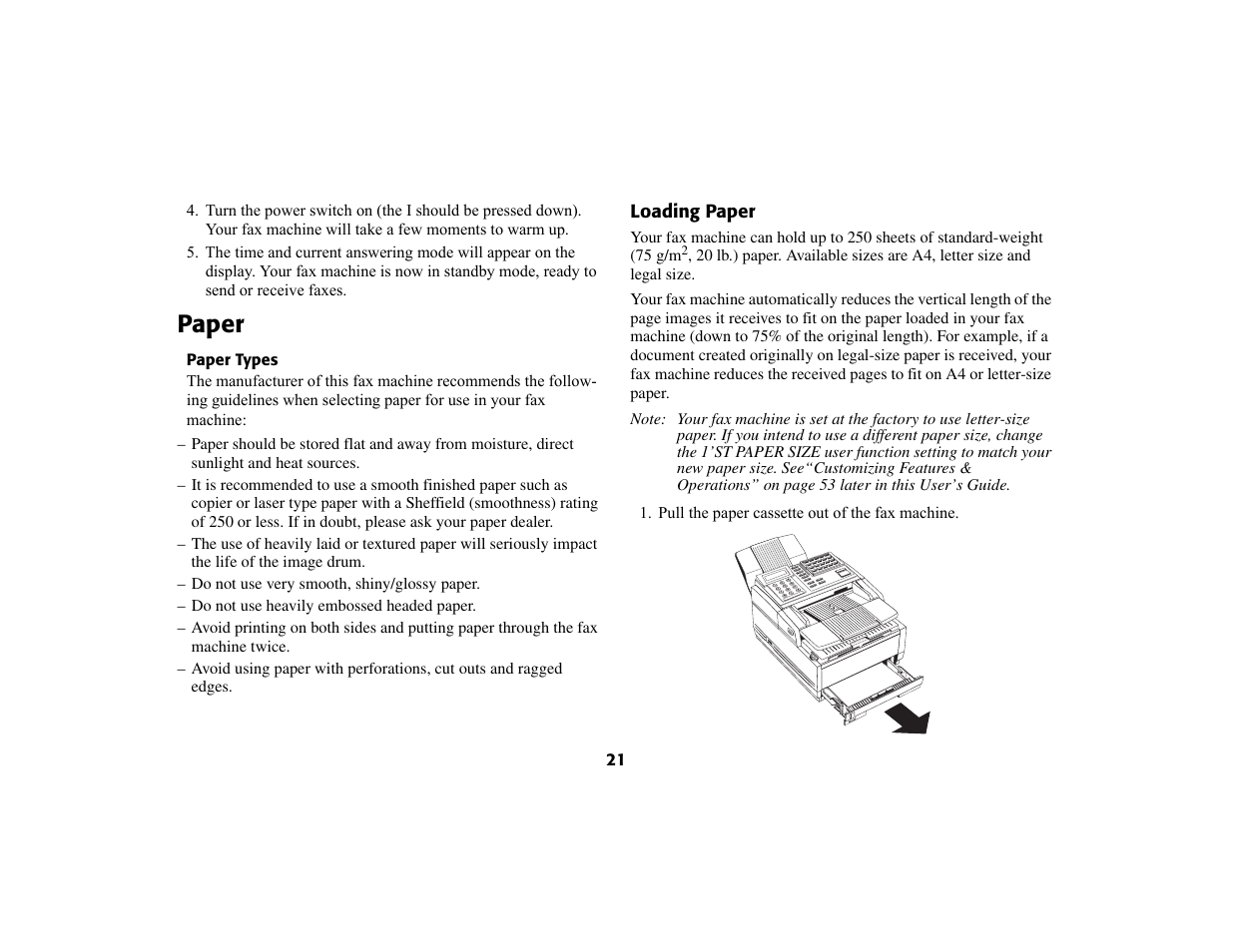 Paper | Oki 56801 User Manual | Page 27 / 124