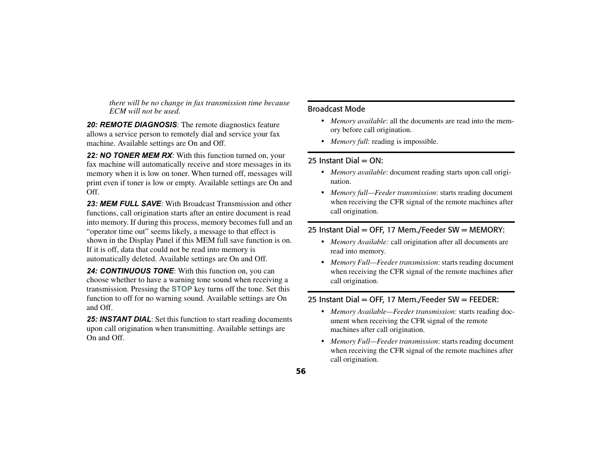 Oki 56801 User Manual | Page 62 / 124