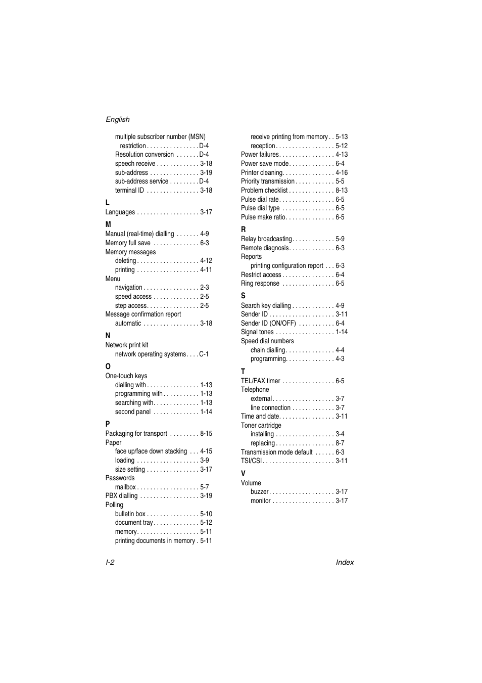 Oki 5700 User Manual | Page 134 / 134