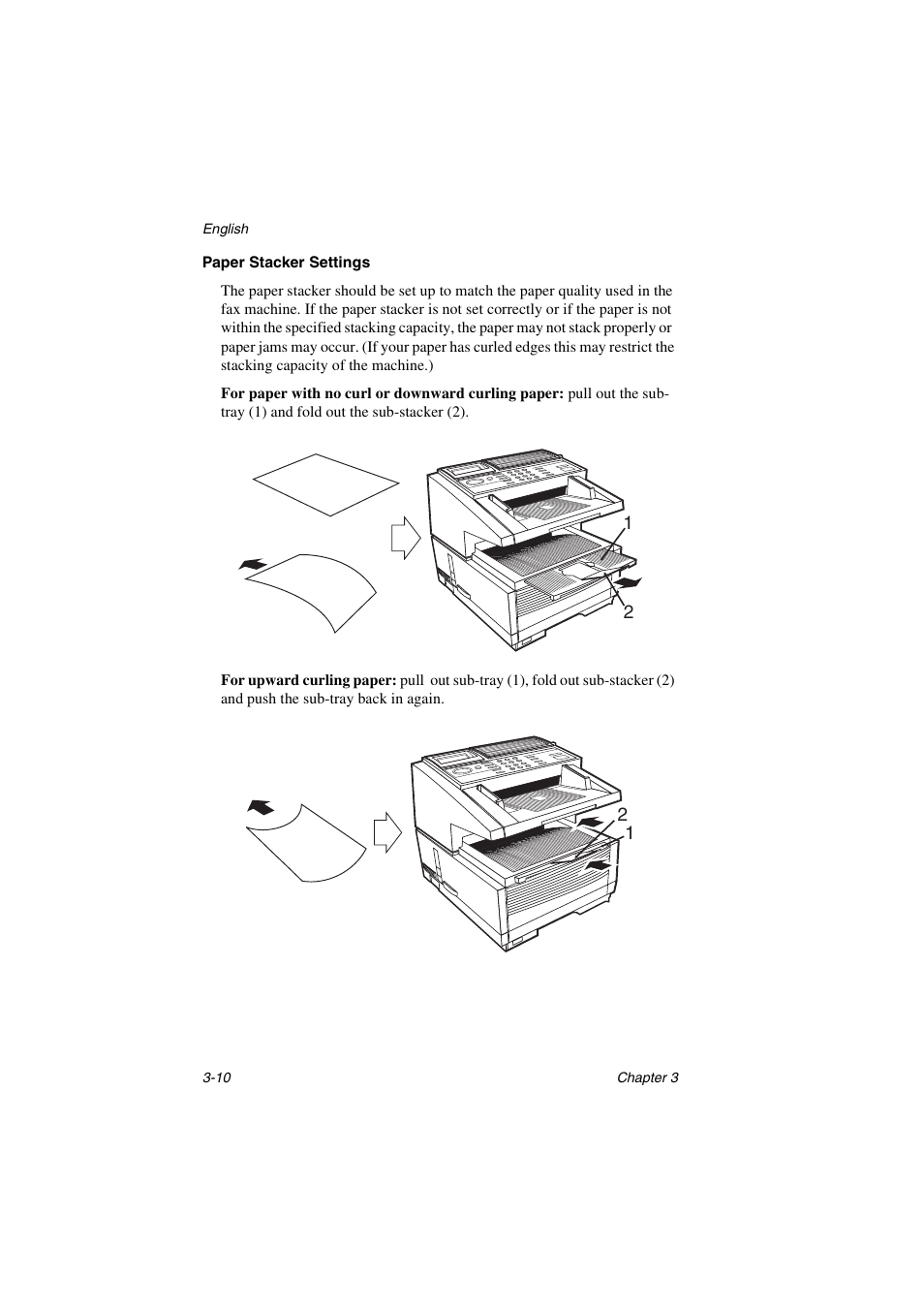 Paper stacker settings | Oki 5700 User Manual | Page 38 / 134
