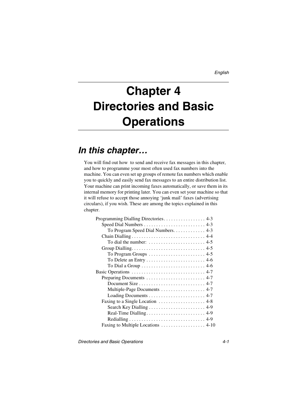 Chapter 4 directories and basic operations | Oki 5700 User Manual | Page 49 / 134