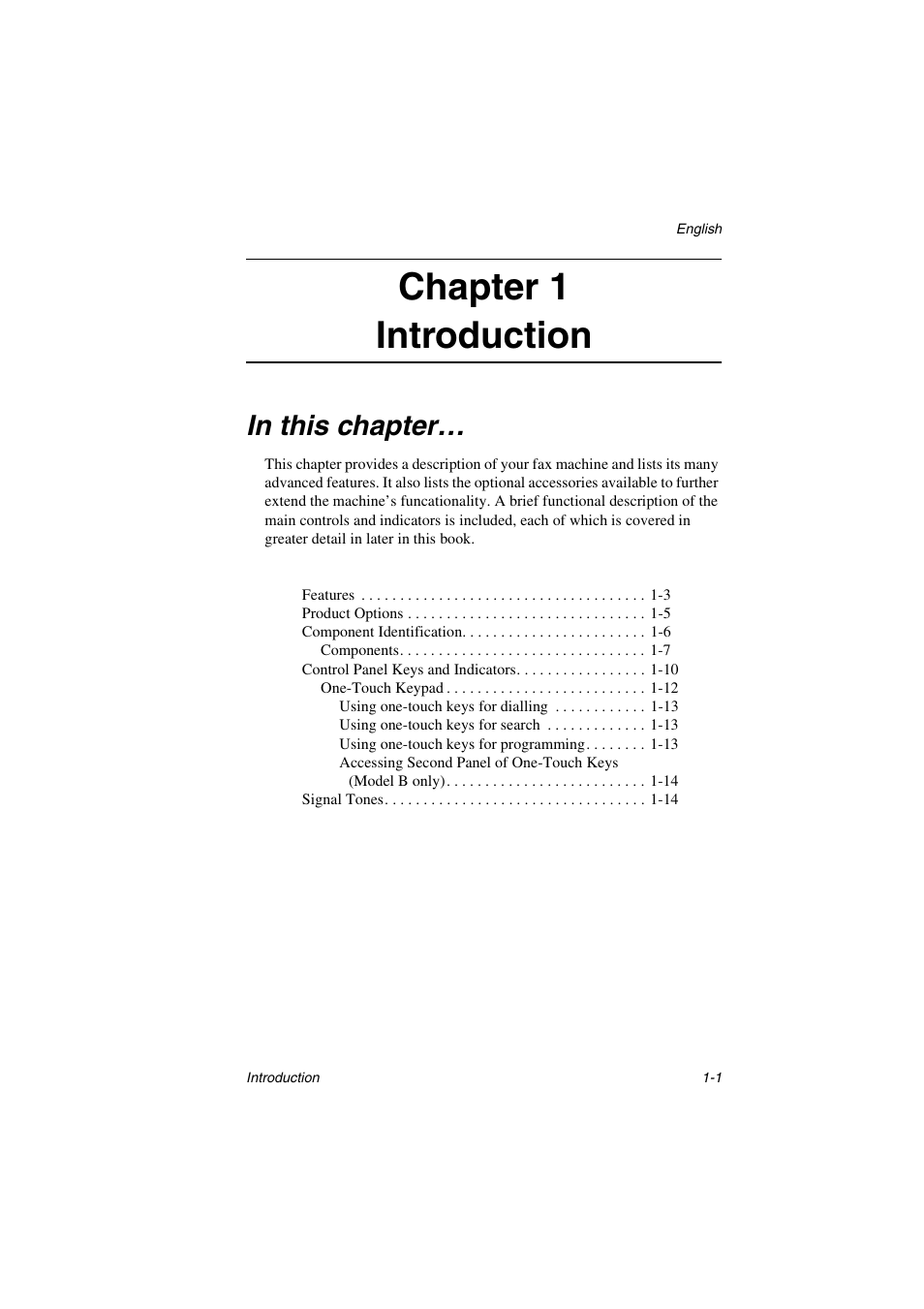 Chapter 1 introduction | Oki 5700 User Manual | Page 9 / 134