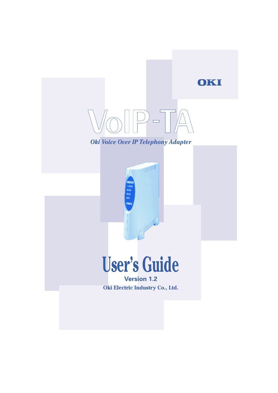 Oki Telephony Adapter User Manual | 30 pages