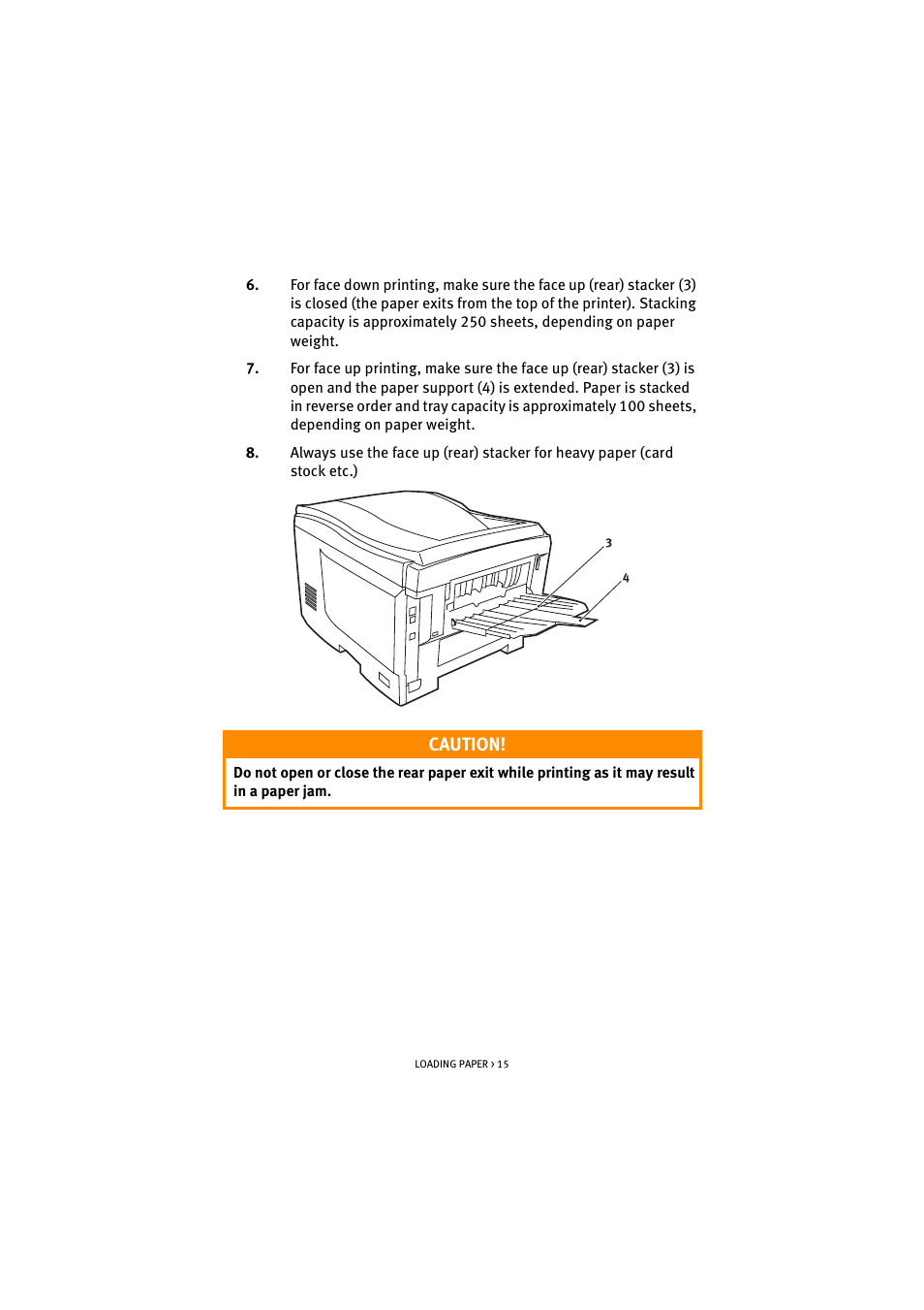 Caution | Oki C 5100n User Manual | Page 15 / 81