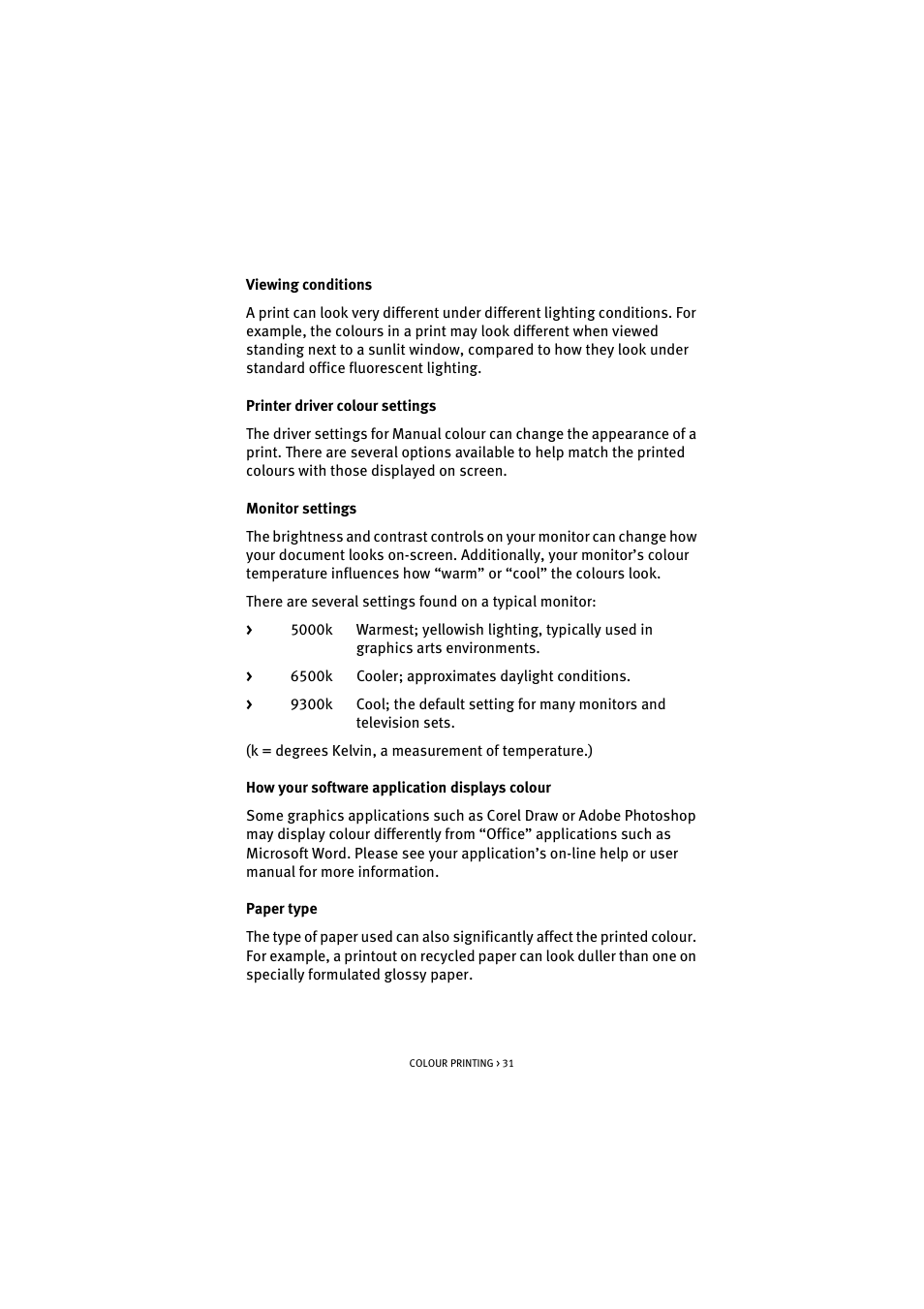 Oki C 5100n User Manual | Page 31 / 81