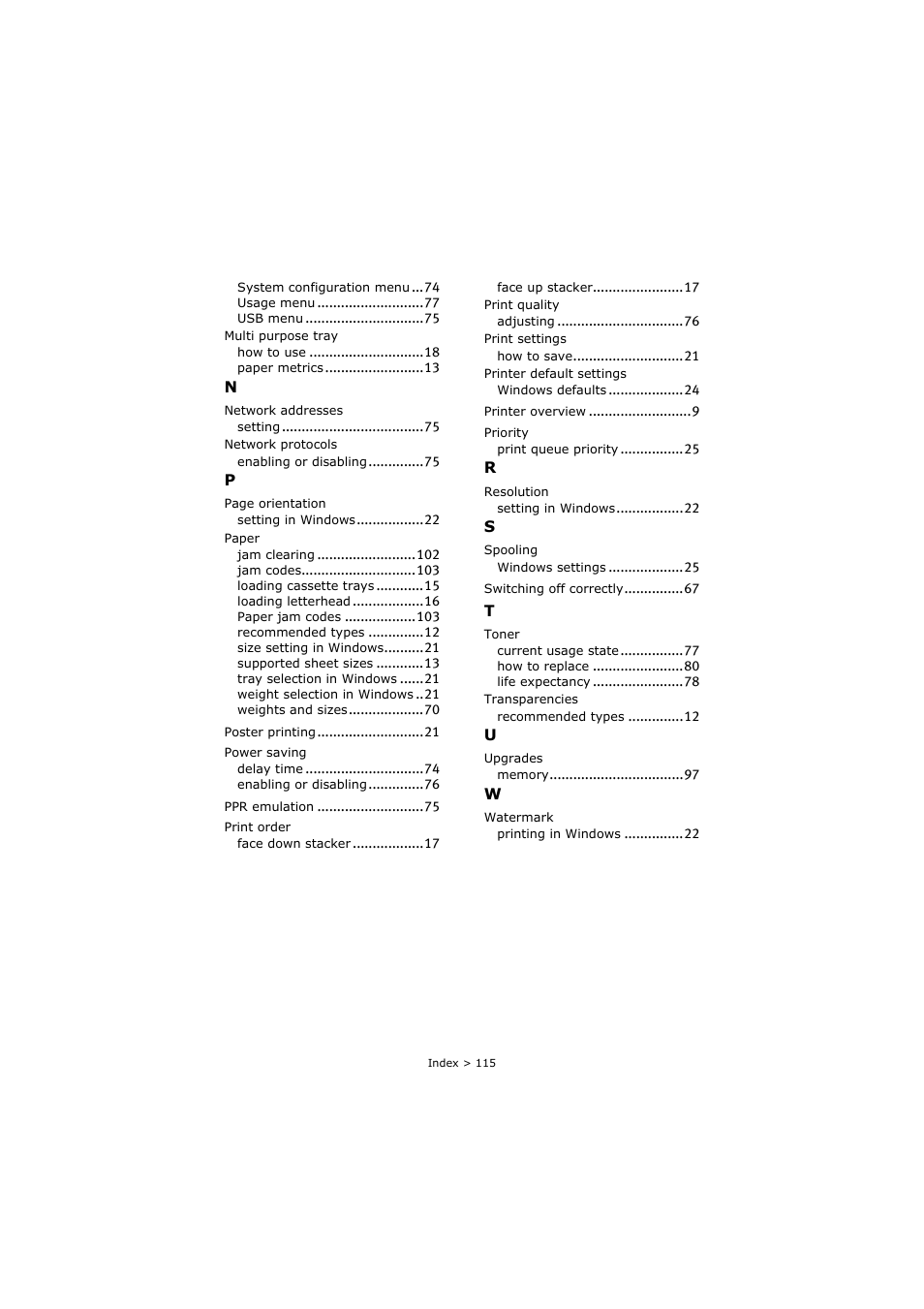 Oki C5800 User Manual | Page 115 / 117