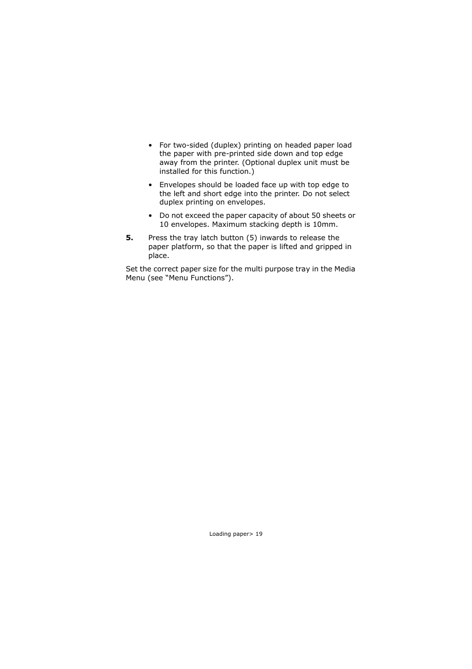 Oki C5800 User Manual | Page 19 / 117