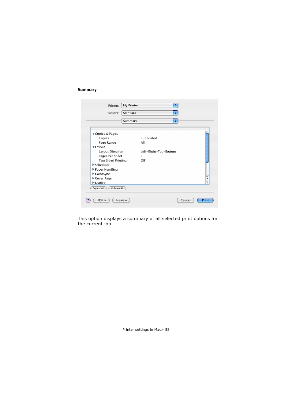 Oki C5800 User Manual | Page 58 / 117