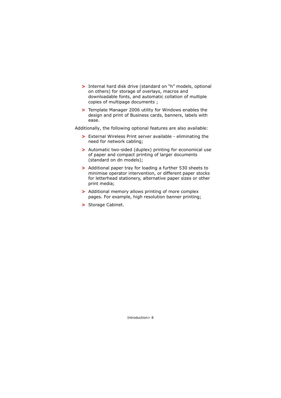 Oki C5800 User Manual | Page 8 / 117