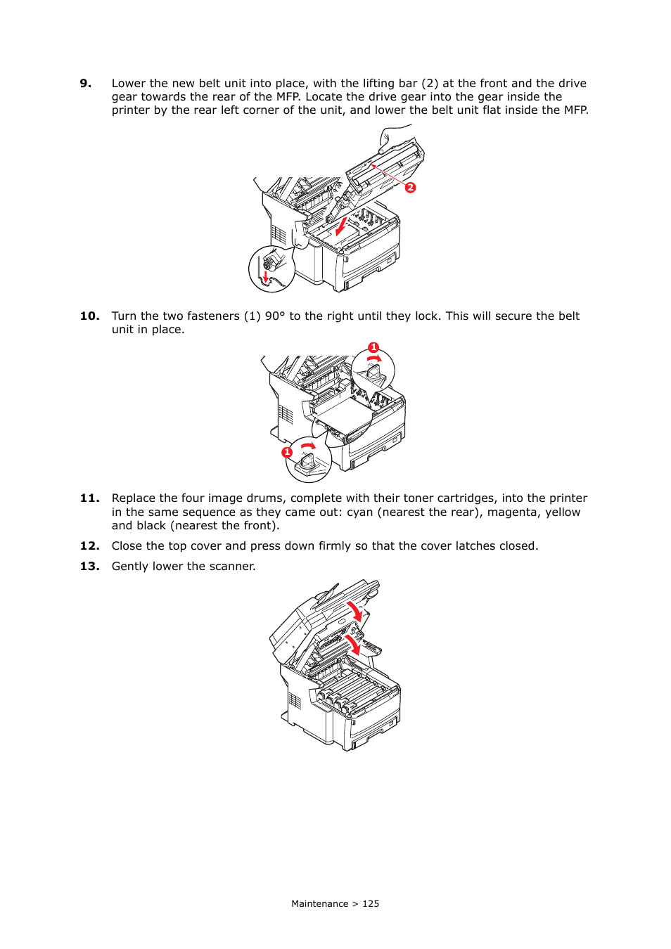 Oki PRINTING SOLUTIONS MULTIFUNCTION PRINTER CX2633 User Manual | Page 125 / 180