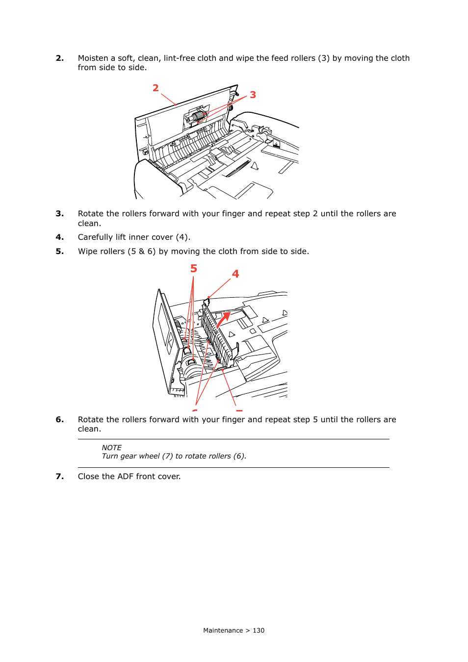 Oki PRINTING SOLUTIONS MULTIFUNCTION PRINTER CX2633 User Manual | Page 130 / 180