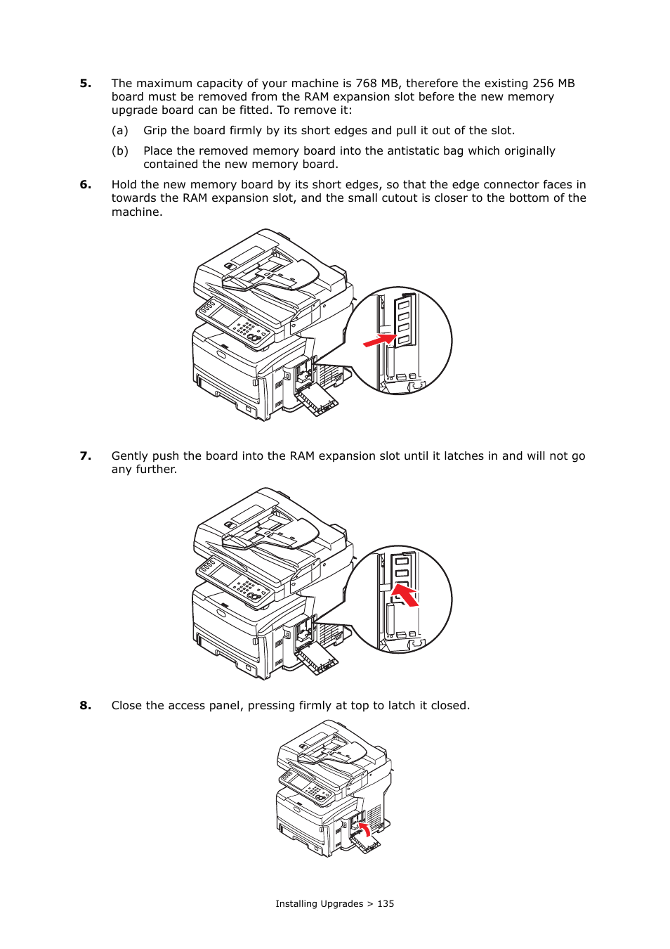 Oki PRINTING SOLUTIONS MULTIFUNCTION PRINTER CX2633 User Manual | Page 135 / 180