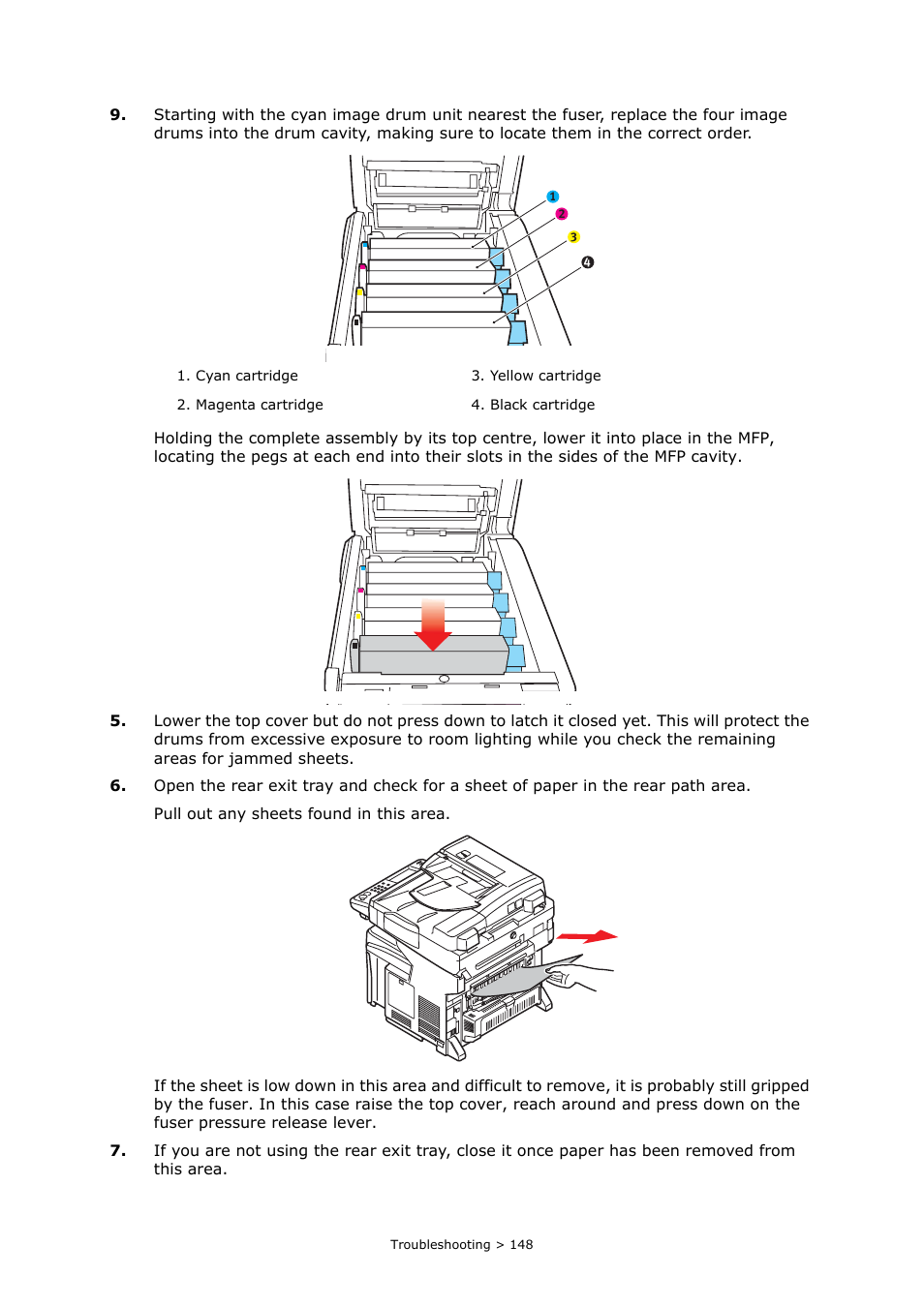 Oki PRINTING SOLUTIONS MULTIFUNCTION PRINTER CX2633 User Manual | Page 148 / 180