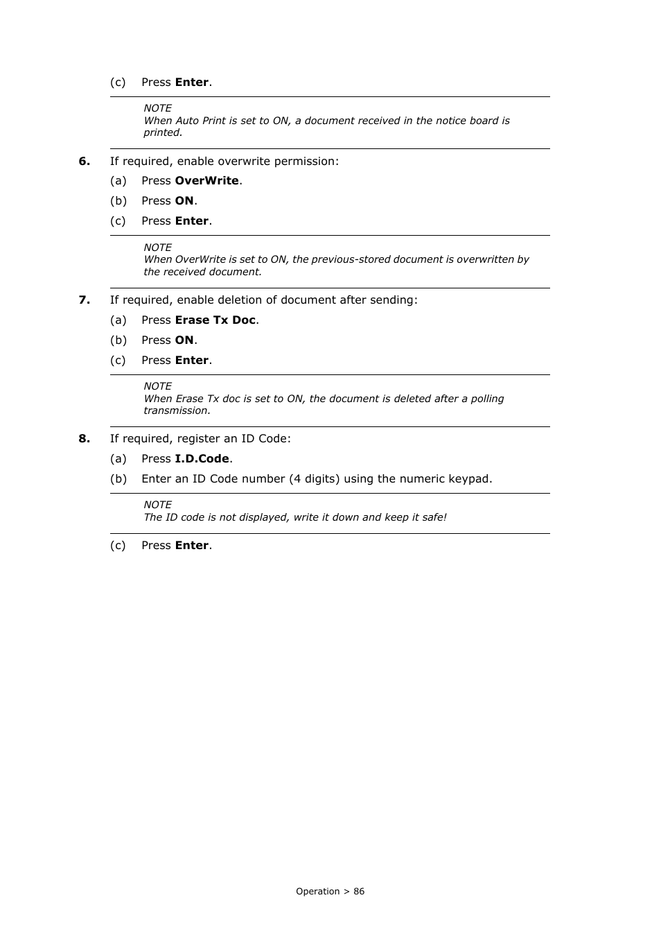 Oki PRINTING SOLUTIONS MULTIFUNCTION PRINTER CX2633 User Manual | Page 86 / 180